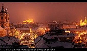 Karácsonyi látkép a várból - Veizer Péter fényképe