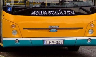 Agria Volán Ikarus busz