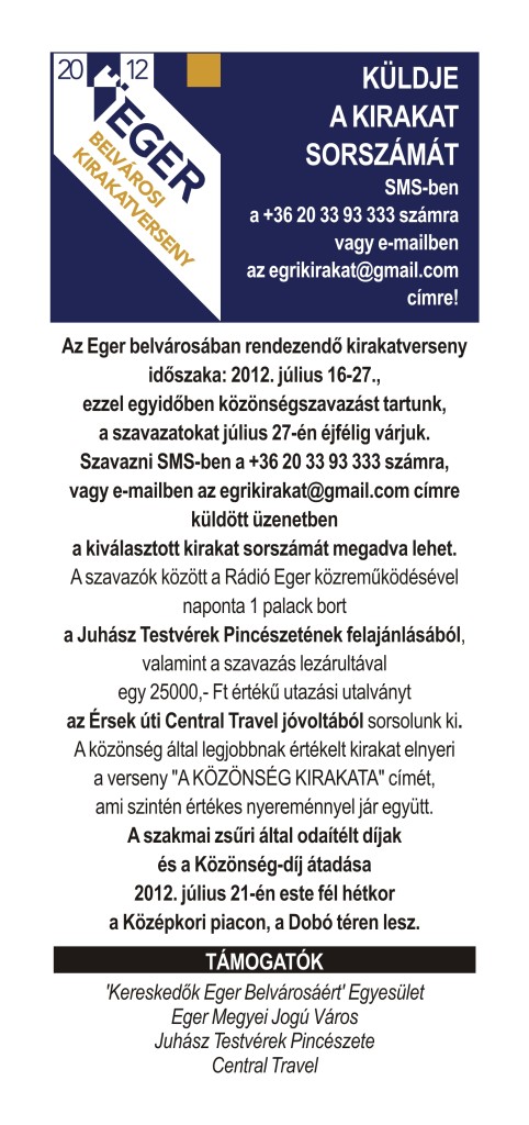 Kirakatverseny 2012 - 1