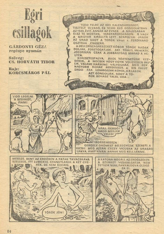 Egri csillagok képregény egricsillagokkepregeny